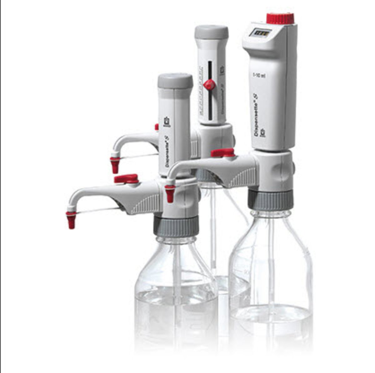 Dispensette S Organic digital, w/ recirculation valve 2.5-25mL