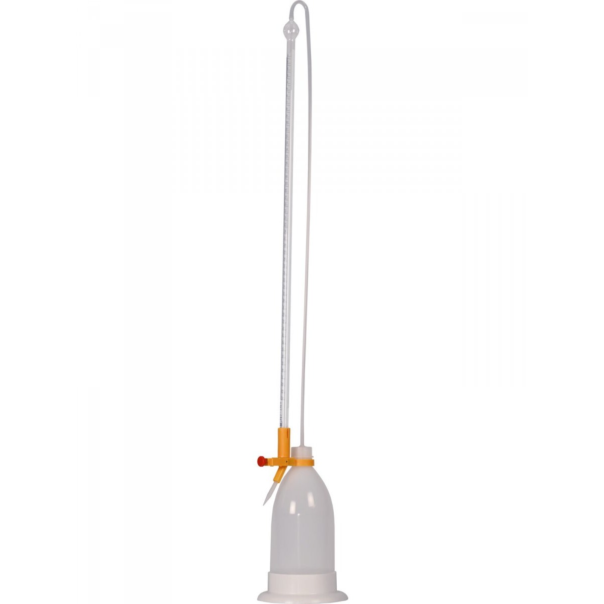 Titrating burette automatic, borosil. glass, 50ml