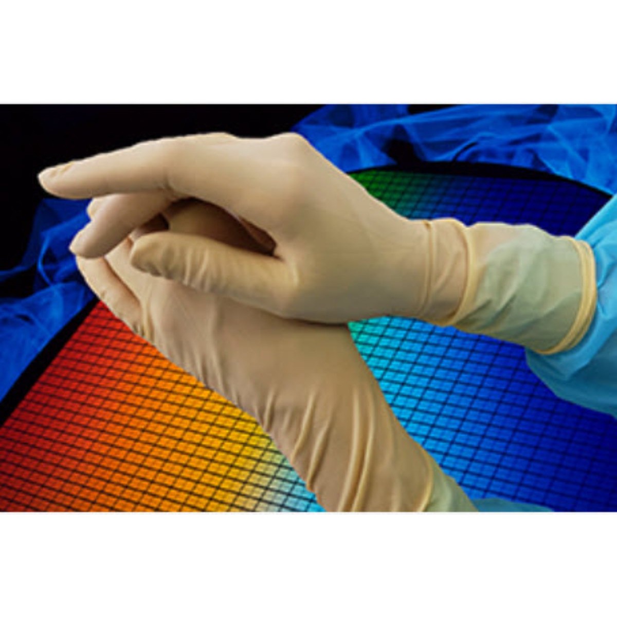 Critical Environment Gloves - Class 10, ISO 4, Latex, 6 - 10, 12in, PF, Fully Textured, 6.5 mil, 200 Pair/cs.