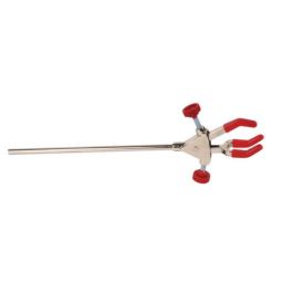 3-Prong Extension Clamp With Rod, Silicone Coated Grips