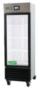19 Cu. Ft. Single Glass Door, Left Hinged