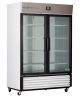 49 Cu. Ft. Double Swing Glass Door