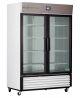 49 Cu. Ft. Double Swing Glass Door