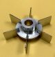 Stainless Steel Vertical Disk Impeller 10L For 10L Bioreactor Systems