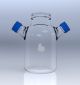 Micro Carrier Spin Flask Only, 3L No Ctr Cap