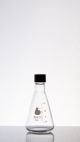 Screw Cap Grad Erlenmeyer Flask ,125mL With 25mm Cap