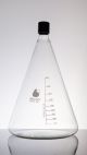 Screw Cap Grad Erlenmeyer Flask ,6000mL With 38mm Cap