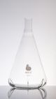 6 Baffle Shake Flask, 500mL 38mm Delong Neck
