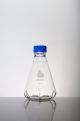 GL45 6 Baffle Shake Flask,1000mL With Membrane Screw Cap