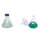 Screw Cap Fernbach Flask w/6 Baffle,2.8L