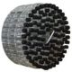 106 Position Roller Drum/18mm Tubes 12 dia. for Low Profile Base