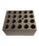Block, PCR plate 96 x 0.2ml, skirted or non-skirted For 2 or 4-block dry bath only