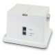 3-position hotplate stirrer, digital with white ceramic top plate. 230V