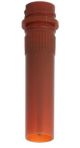 Conical 0.5mL, with skirt Screw Cap Microcentrifuge Tube - Sterile, Amber, CS1000