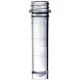 2.0mL Screw Tube, Skirted Base, Graduated, Writing Area, Clear, PK500, CS5000