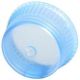 Uni-Flex Safety Caps for 16mm Blood Collecting & Culture Tubes, Blue, CS10000