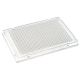 PermaFrame 384-Well Full-Skirt PCR Plate, A24, P24, Clear Wells, Pre-barcoded, Clear, PK10