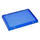 PermaFrame 384-Well Full-Skirt PCR Plate, A24, Clear Wells, Blue, PK10, CS100