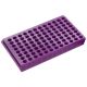 96 Well Microcentrifuge Tube Rack, Lavender, PK5, CS20