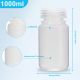 1000ml PP wide-mouth bottles. PP. clear color. autoclavable, nuclease free, non-pyrogen, CS50