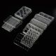Biologix 24-well clear polystyrene (tc-treated) sterile cell culture plates with lids. individ wrap, CS50