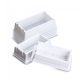 Biologix 100ml capacity white polystyrene sterile solution basins individually wrapped, CS50