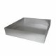 Tray for vials or bottles, Aluminum Material, No Divider, Dimension: 292x292x57mm, 2/Case, CS2