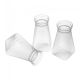 6oz Square Bottom Bottles Combo, 57x57x103mm Tray Packed,6oz(177ml),25 bottles/tray,8 trays/case, CS200