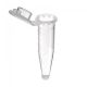 0.5ml microcentrifuge tubes, clear, nonsterile, 500 pieces/bag/pack, 10 packs/case, CS5000