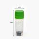 Cryoking 0.5ml clear PP sterile pre-set bottom 2d barcoded cryovials with ext thread and green caps, CS1000