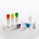 Cryoking 2.0ml clear PP sterile cryovials with internal thread and blue caps, CS1000