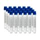 Cryoking 5.0ml clear PP sterile cryovials with external thread and blue caps, CS1000