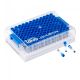 Cryoking 500ul sbs format screw top minitubes with blue caps, CS1920