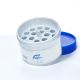 Freezing container, 2.0mL, PC tank+HDPE cap and tube holder, 18 wells, -80ºC,1/box,12boxes/Case, CS12
