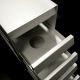 sliding drawer freezer racks, aluminum, colored labels, pull-out handles