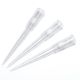 filter tips, 200ul universal fit filter tips, 1000 pieces/ bag, 10 bags / case, CS10000