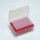 filter tips, 200ul universal fit filter tips, racked and sterile, 10 packs / bag, 5 bags / case, CS4800