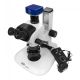 Trinocular Microscope Eyepiece 10X/23adj, camera YW3609E/interface SZ-0.5X C, ctrl ring HS-72