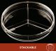 Petri Dish, 100 X 15, Tri-Plate Stackable, 25 Dishes/Sleeve, CS500