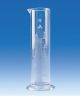 Graduated Cylinder, SAN, low form, molded grads, 100mL,pk 12