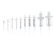 PD-Tips II, 25 ml, non-sterile, cylinder PP/piston PE-HD, type encoded, 50/PK