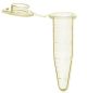 Microcentrifuge tube w/lid, N/S, yellow, 1.5mL, pack of 500