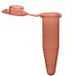Microcentrifuge tube w/lid, N/S, amber, 1.5mL, pack of 500
