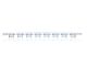 PCR 8-cap strips for 0.2mL tubes, flat, clear, bag of 125