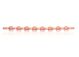 PCR 8-strip domed caps for 0.2mL tubes, rose, bag of 125