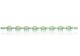 PCR 8-strip domed caps for 0.2mL tubes, green, bag of 125