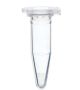 Microcentrifuge Tube w/lid, clear, 1.5mL, sterile, pack of 250