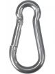 Snap hook 316L, 50x5 mm, opening 8mm, DIN5299C