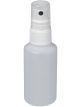 Spray bottle w/ pump vaporizer, tansparent, 50 ml