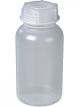 Wide-necked bottle, PP, round, 500 ml, w/ cap